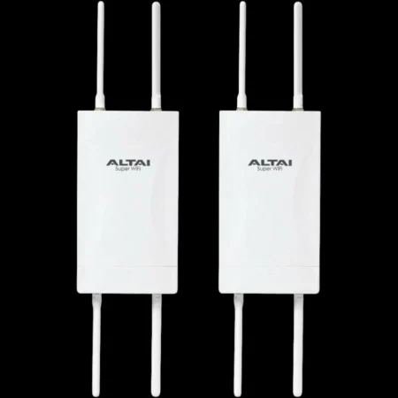 Kit De 2 Access Point Altai Technologies Kit2-C260X Hasta 2.976Gbps/WiFi 6/Ptmp Omnidireccional/Cobertura De 300M/Doble Banda Simultanea En 2.4-5Ghz/256 Usuarios/Administracion En Nube Gratis Con Insights