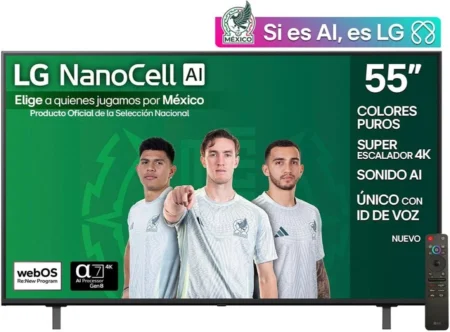 Pantalla LG Nano 55In 4K Smart Tv
