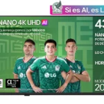 Pantalla LG UHD Nu850 43In 4K Smart Tv