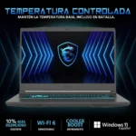Laptop MSI Thin 15 15.6"/Intel Core I5-13420H/32Gb RAM/512Gb SSD/USB/HDMI/1920X1080/Win 11 Home/Gris/Th15I-305032512C-Row