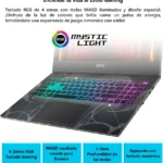 Laptop MSI Cyborg 15 15.6"/Intel Core 7 240H/16Gb RAM/512Gb SSD/USB/HDMI/1920X1080/Win 11 Home/Negro/B2Rwfkg-071Us-Row