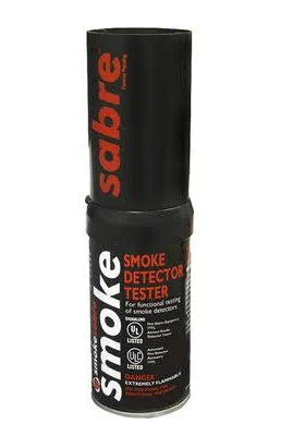 Lata De Humo Sintetico En Aerosol Sdi Sabre Para Prueba De Detectores Puntuales, Libre De Silicona, 100% Biodegradable, No Contamina Los Detectores, Uso Manual