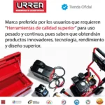 Linterna LED Con Alarma Urrea Lru6A, 600Lm/Recargable