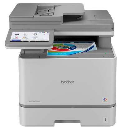 Multifuncional Láser Color Brother Valor Mfcl8970Cdw – Hasta 33 Ppm B/N/Color, Full Dúplex, Gigabit Ethernet, WiFi 2.4/5Ghz, Cama Plana Tamaño Oficio