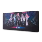 Mousepad Xpg Frontline Ii Xl 900Mmx400Mm/Microfibra/Negro/Frontlinexl Ii-Bkcww