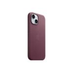 Funda Apple para iPhone 15 6.1" FineWoven con MagSafe Color Bayas