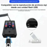 Megafono Zenith Apparel Zac3019/100W/20000Hz/Con Grabador Y Sirena USB/SD/Negro