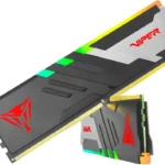 Memoria DDR5 64Gb 5600Mhz Patriot Pvvr564G560C40K Viper Venom (2X32Gb)/Negro/Cl40/Rgb