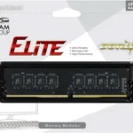 Memoria DDR4 8Gb 3200Mhz Teamgroup Elite (1X8Gb)/Negro/Cl22/Dimm/Ted48G3200C2201 (Openbox)