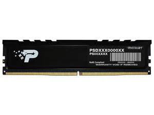 Memoria DDR5 8Gb 5600Mhz Patriot Psp58G560082H1 Signature Premium (1X8Gb)/Negro/Cl46