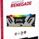 Memoria DDR5 32Gb 6400Mhz Kingston Fury Renegade Rgb (2X16Gb)/Negro/Non-ECC/Cl32/Xmp/Kf564C32Rsak2-32
