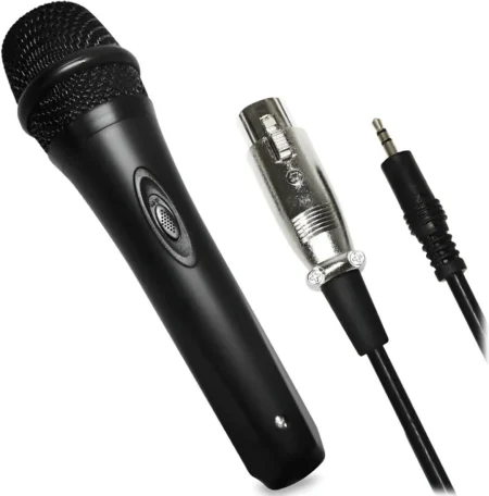 Microfono Alambrico Profesional D-Bugg Md67-3.5/3M/3.5Mm/Omnidireccional/Negro