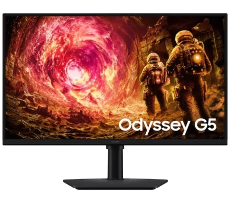 Monitor 27″ Samsung Odyssey G5 G50F/LED/IPS/HDMI/DP/180Hz/1Ms/2560X1440/Negro/Ls27Fg502Enxza