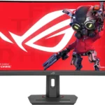 Monitor 27" ASUS Gamer Rog Strix Xg27Wcs LED/Curvo/1Ms/HDMI/180Hz/2560X1440/DP/Negro