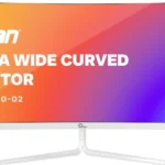 Monitor 30" Qian Qmc-Va30-02 LED/Curvo/VA/HDMI/DP/2560X1080/10Ms/200Hz/Blanco