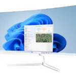 Monitor 30" Qian Qmc-Va30-02 LED/Curvo/VA/HDMI/DP/2560X1080/10Ms/200Hz/Blanco