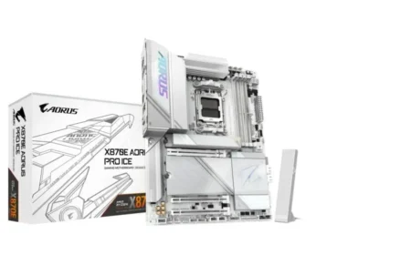 Mb Gigabyte X870E A Pro X Ice Am5/4Xddr5/HDMI/WiFi/Bt/5200Mhz/ATX