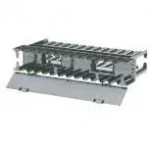 Organizador De Cables Horizontal Panduit Nmf1 De 19"/1Ur/Negro