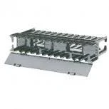 Organizador De Cables Horizontal Panduit Nmf1 De 19″/1Ur/Negro