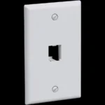 Placa De Pared Telefonica P/1 Puerto Acero Inox Panduit Kwpy