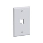 Placa De Pared Telefonica P/1 Puerto Acero Inox Panduit Kwpy