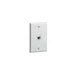 Placa De Pared Telefonica P/1 Puerto Acero Inox Panduit Kwpy
