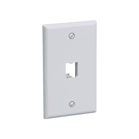 Placa De Pared Telefonica P/1 Puerto Acero Inox Panduit Kwpy