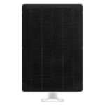 Panel Solar Ezviz Cs-Psp8-R100-3M Para Camaras/Con Carga De 8W/Conector Tipo-C/Cable De 3M/IP65