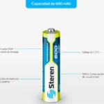 Baterias Recargables D-Bugg Hr03-4/Nimh Aaa/4 1.2V/850Mah