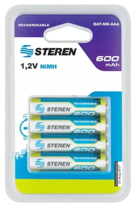 Baterias Recargables D-Bugg Hr03-4/Nimh Aaa/4 1.2V/850Mah