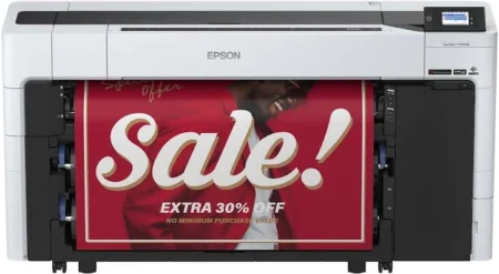 Plotter Epson Surecolor T7770Dm 44″, USB, WiFi, T/Red, 2400X1200 Ppp, Sct7770Dm