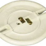 Portalampara Redondo Surtek 136664 De Porcelana/Para Techo 4"/127V