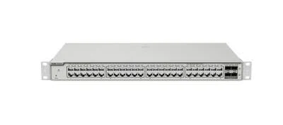 Switch Ruijie Rg-Nbs3200-48Gt4Xs-P-V2 De 48 Puertos/Administrable/PoE Capa 2+ Plus/+ 4 Sfp+ Para Fibra 10Gb/Gestion Gratuita Desde La Nube/370W