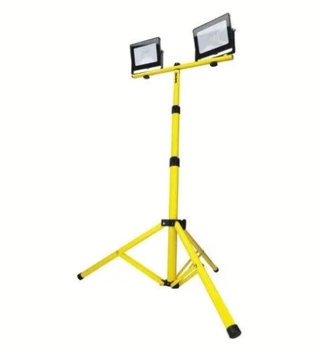 Reflector Doble De Pedestal Surtek Ref20X2 20W/De 1900Lm/Aluminio/Amarillo