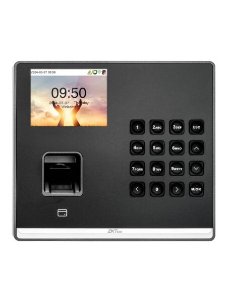 Zkteco Sensefp M2 -control De Asistencia Con Huella (3 - 000), Tarjeta 125 Khz (3, 000), 100, 000 Eventos, Tcp/ip (compatible Con Zkbio Zlink)