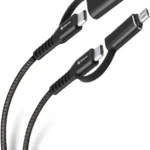 Cable USB-A A USB-C Steren USB-3956 De 1.9M/Negro