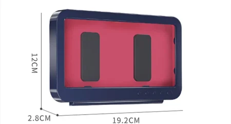 Soporte De Celular Impermeable D-Bugg Db-Sopreg Para Regadera/De Plastico/19.2X12Cm/Negro