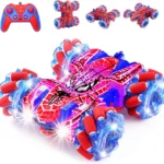 Doble Control D-Bugg Leopard Car/Tipo Consola Y Brazalete/2.4Ghz 4Wd/Humo Real/Luces Y Sonido/8+ Años