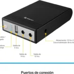 Mini No Break Steren Nb-050-V2 De 12W/12Va/Para Modem