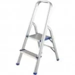 Escalera De Aluminio Surtek Etta4 Plegable/Con 4 Escalones/150Kg/Gris