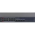 Switch Dahua Dh-Cs4220-16Gt-190 De 18 Puertos (16 PoE)/Administrable A Traves De Dolynk Care/Gigabit Ethernet 10/100/1000/40 Gbit/S/Negro