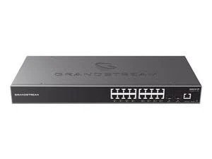 Switch Grandstream Gwn7832/12 Puertos 10 Giga Sfp+/Administrable/1 Puerto De Consola/Vlan Y Qos Avanzado/Administracion Con Gwn Cloud/Gwn-Manager/Snmp/Cli O Http/240Gbit/S