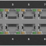 Switch Industrial Teltonika Tsw212 De 8 Puertos Ge/Administrable L2/2 Puertos Sfp/20Gbit/S/8,000 Entrada
