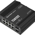 Switch Industrial Teltonika Tsw202 De 8 Puertos/Administrable L2/2 Puertos Sfp/20Gbit/S/Soporta Profinet/8,000 Entradas