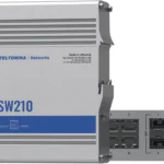 Switch Industrial Teltonika Tsw210 De 8 Puertos Gigabit/No Administrable/+ 2 Puertos Sfp/20Gbit/S/2,000 Entradas