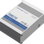 Switch Industrial Teltonika Tsw210 De 8 Puertos Gigabit/No Administrable/+ 2 Puertos Sfp/20Gbit/S/2,000 Entradas