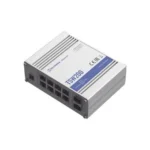 Switch Industrial Teltonika Tsw200 De 8 Puertos Gigabit PoE 802.3Af/At/No Administrable/+2 Puertos Sfp/2000 Entradas
