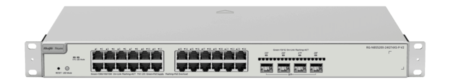 Switch Ruijie Rg-Nbs5200-24Gt4Xs-P-V2 Con 24 Puertos/Administrable/Con Estandares De PoE 802.3Af/At +4 Sfp+ Para Fibra 10Gb/Gestion Gratuita Desde La Nube/370W/128Gb/S
