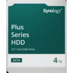 D. Duro Interno 4Tb Synology Hat3300-4T 3.5", SATA Iii, 6Gb/S, 5400Rpm, Serie Plus Discos Duros, Especializados Para NAS (Openbox)