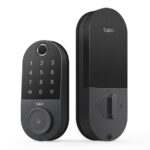 Cerradura Inteligente Wi-Fi Tp-Link Tapo Dl110 Con Acceso Por Pin O Huella/Hasta 100 Huellas/2 Llaves De Respaldo/IP65